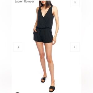 NWT LBLC the Label Lauren Romper